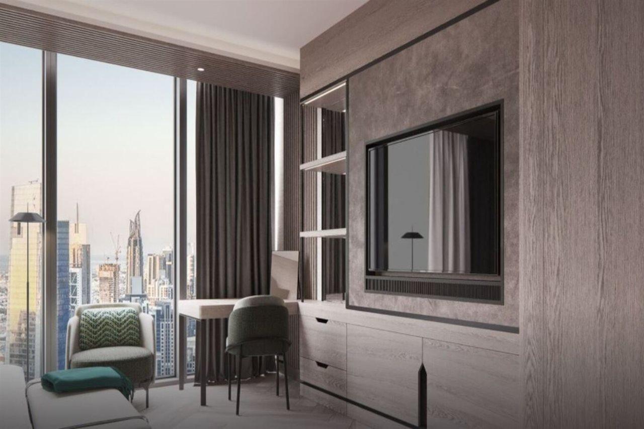 Paramount Hotel Midtown Dubai Exterior foto A typical bedroom