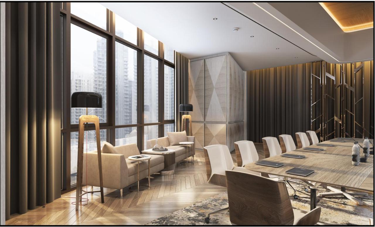 Paramount Hotel Midtown Dubai Exterior foto Office interior