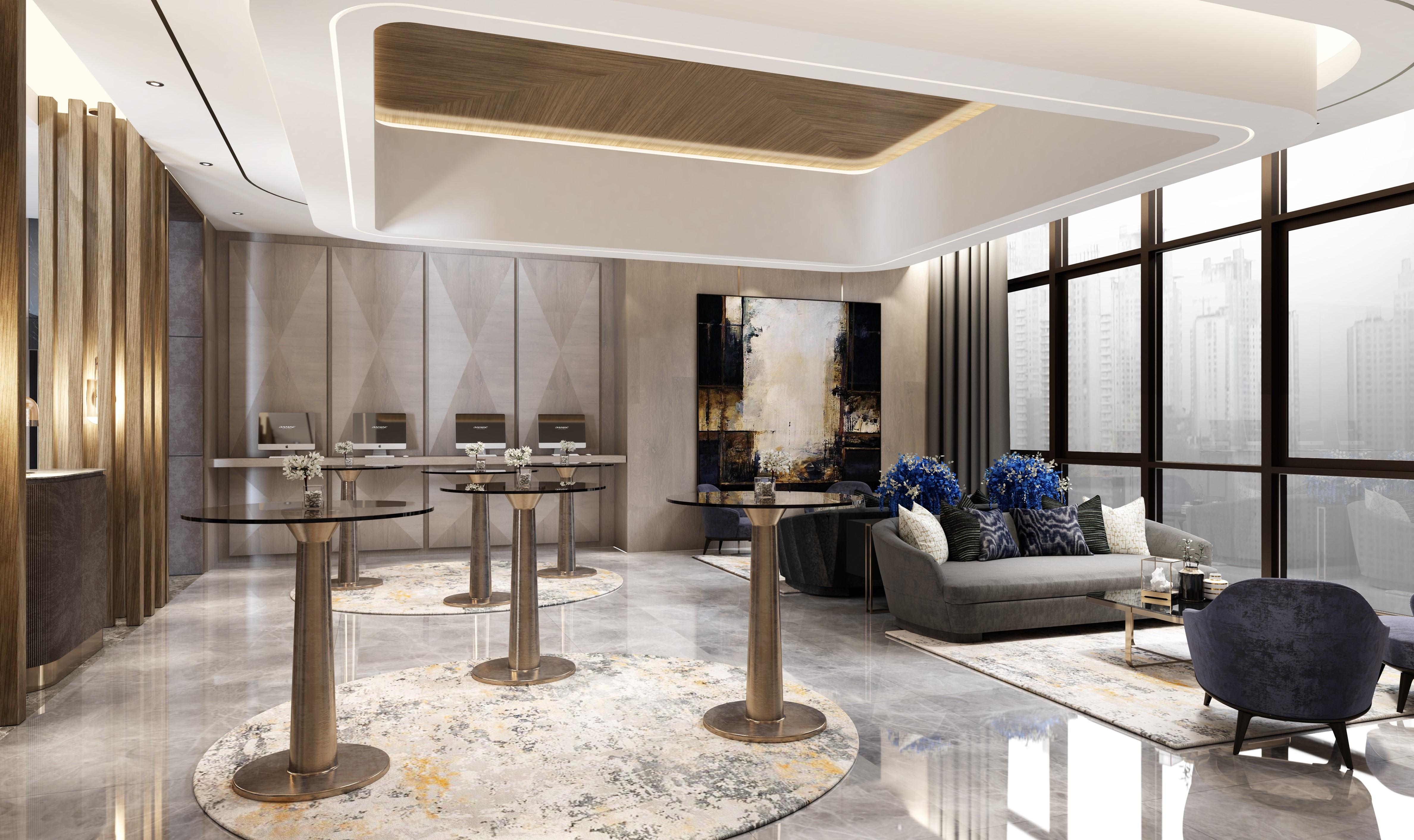 Paramount Hotel Midtown Dubai Exterior foto The Club at The Landmark