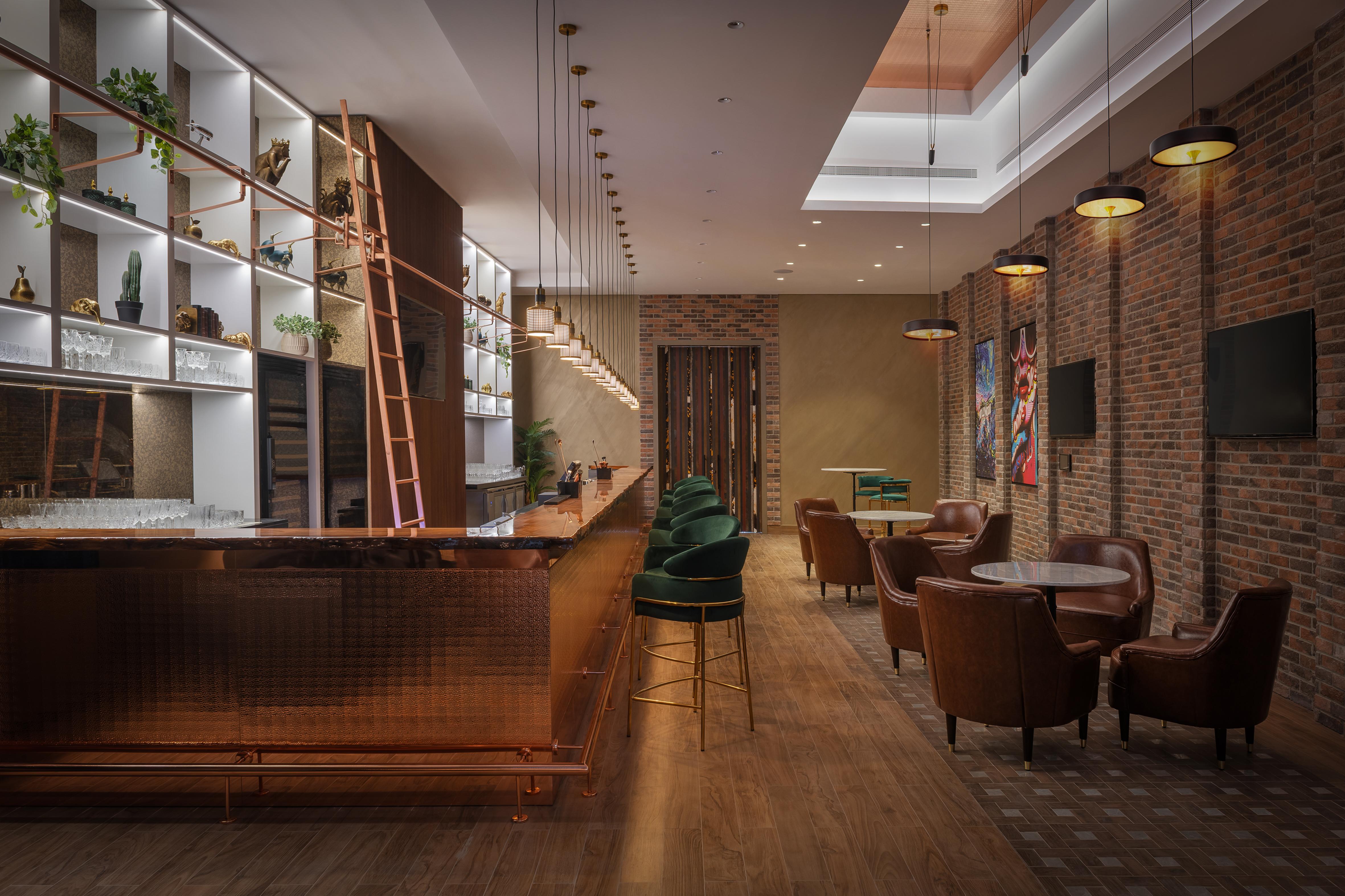Paramount Hotel Midtown Dubai Exterior foto The interior of the new lounge